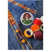 Initiation à la broderie bretonne par Hélène Sauteron