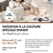 Initiation à la couture spéciale enfant