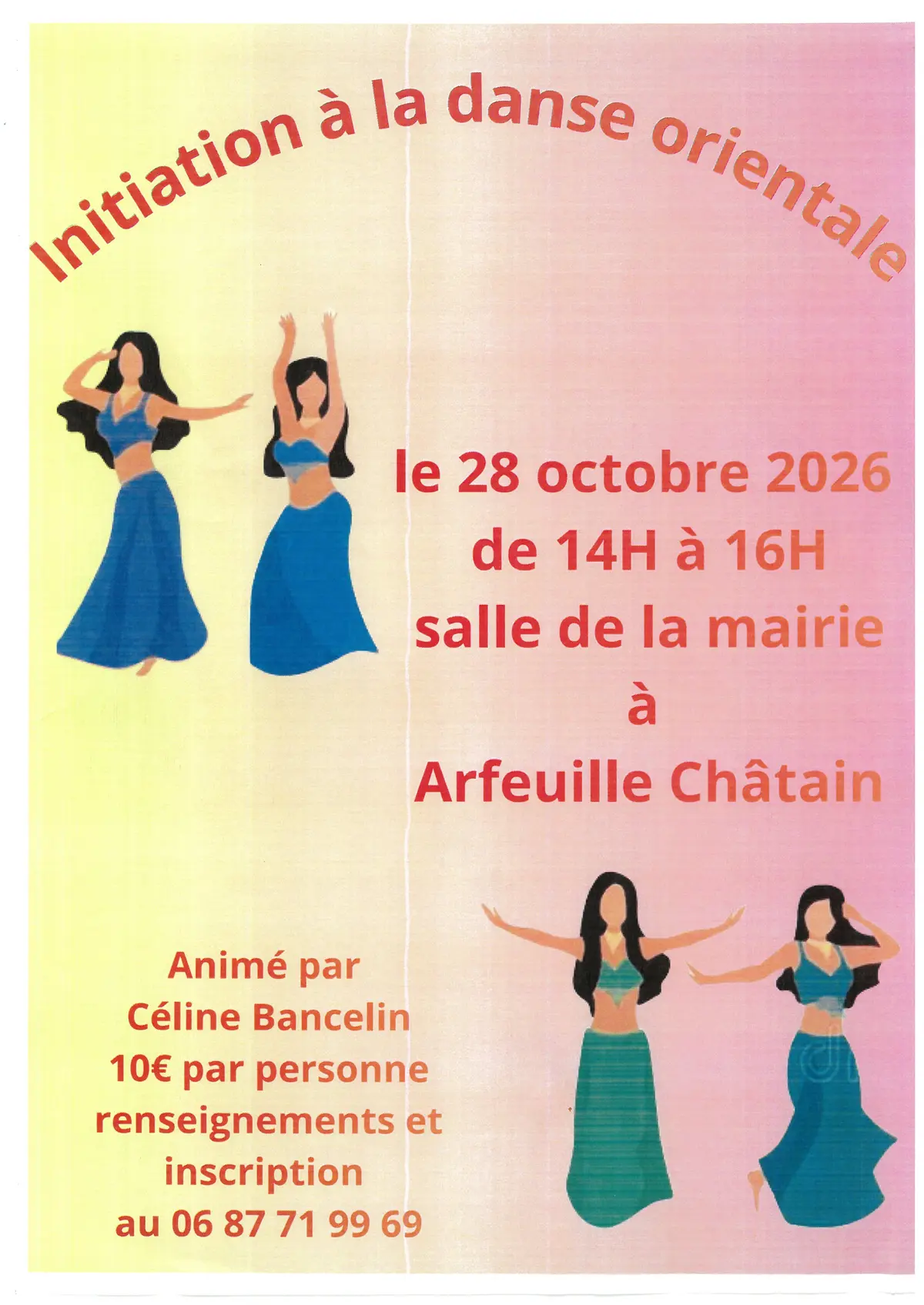Initiation à la danse orientale