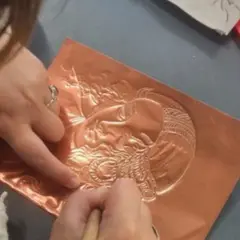 Initiation à la gravure monotype et lino à Aubervilliers (93)