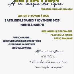 Initiation à la langue des signes