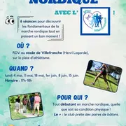 Initiation à la marche nordique