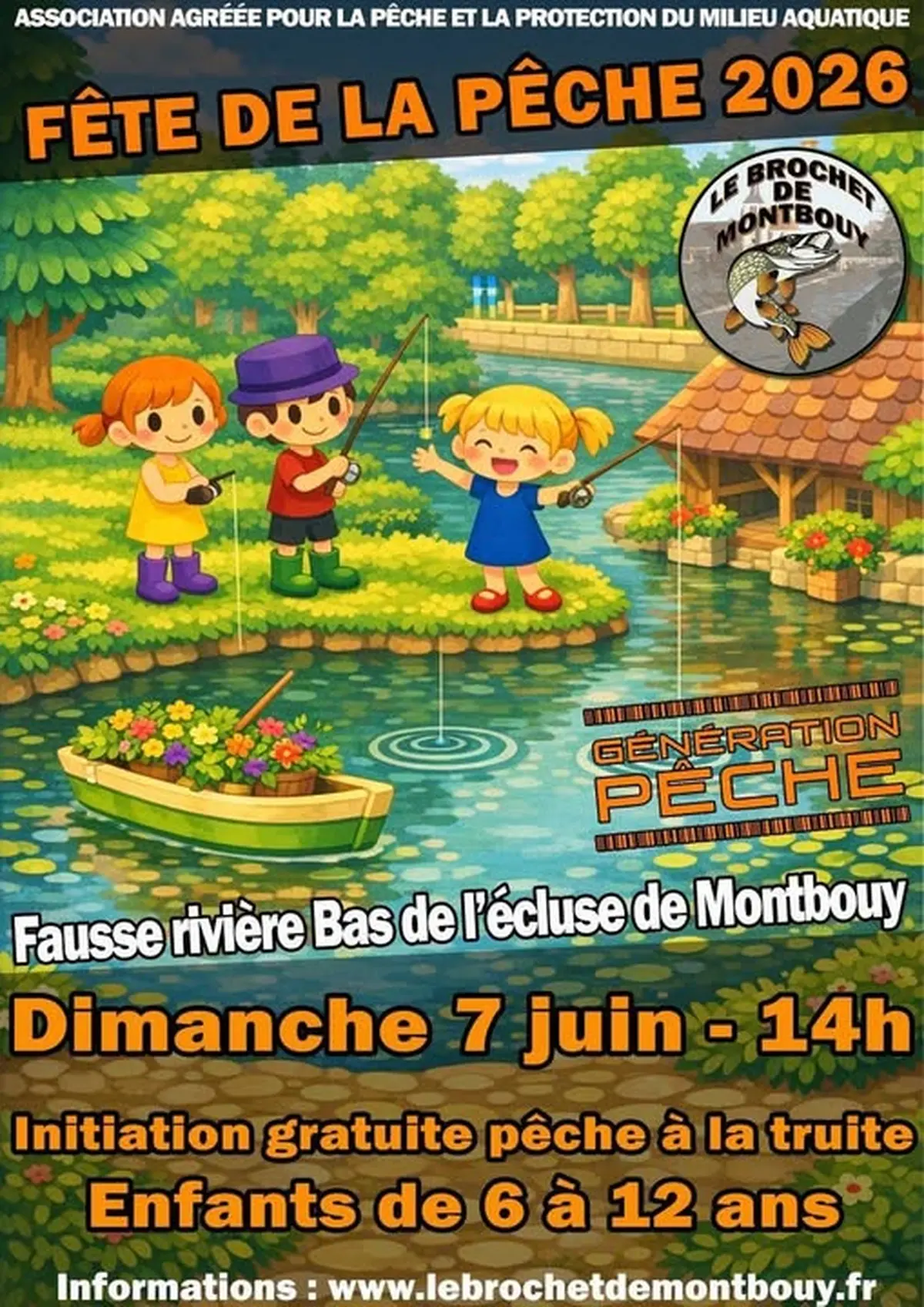 Initiation à la pêche à la truite