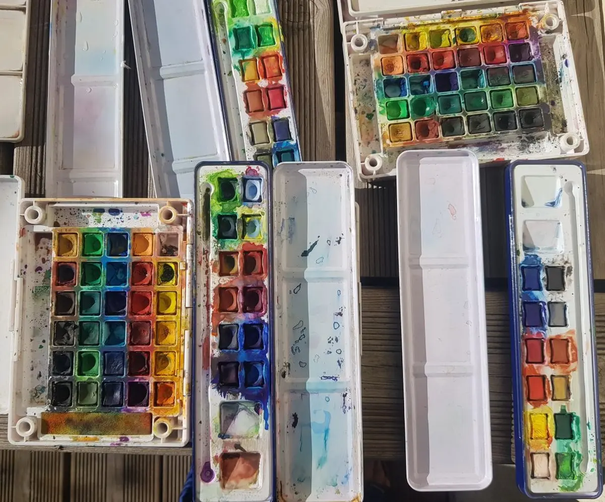 Initiation à la peinture aquarelle devant le paysage - Stage de 3h ou 6h