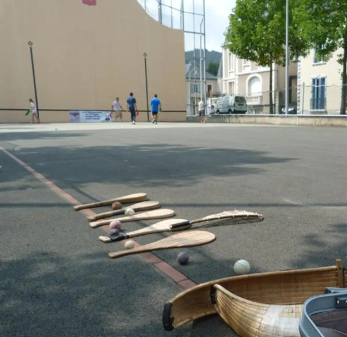 Initiation à la pelote basque