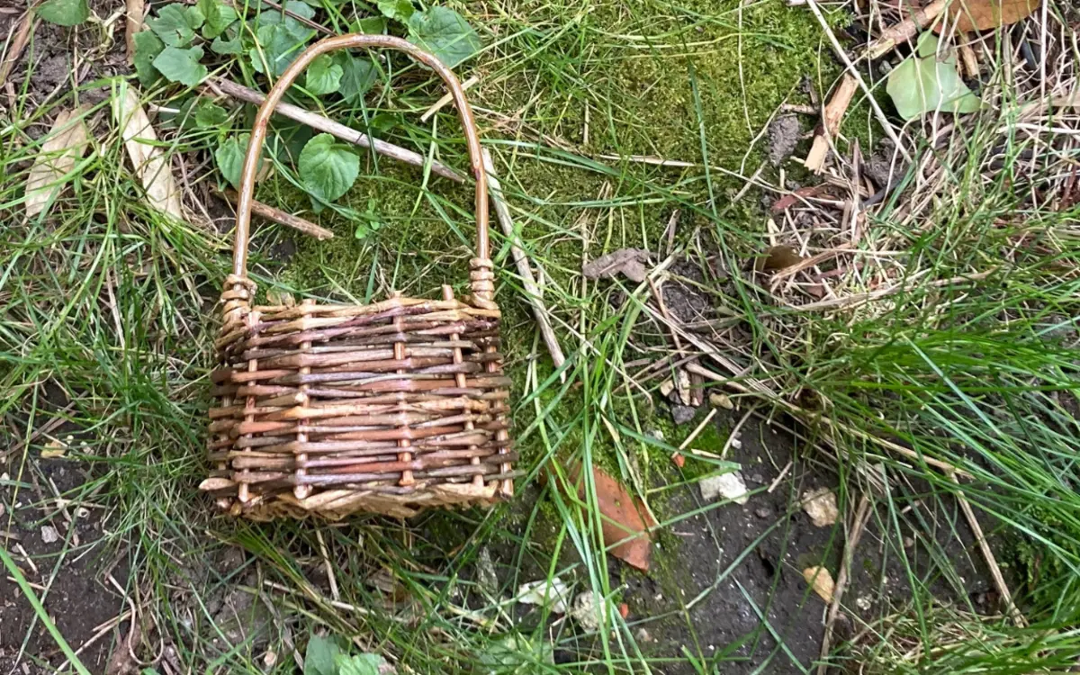 panier vannerie sauvage