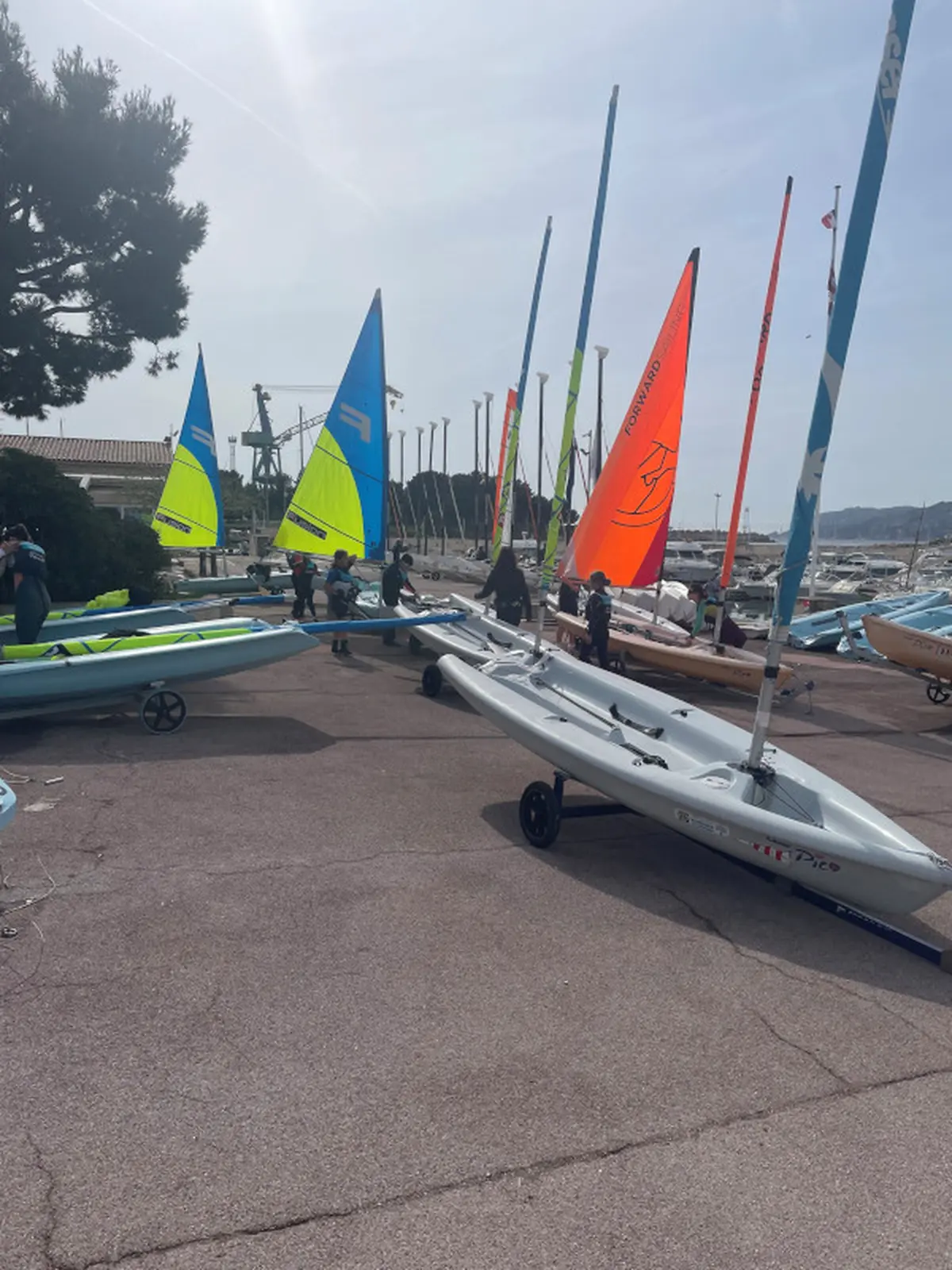 Initiation à la voile