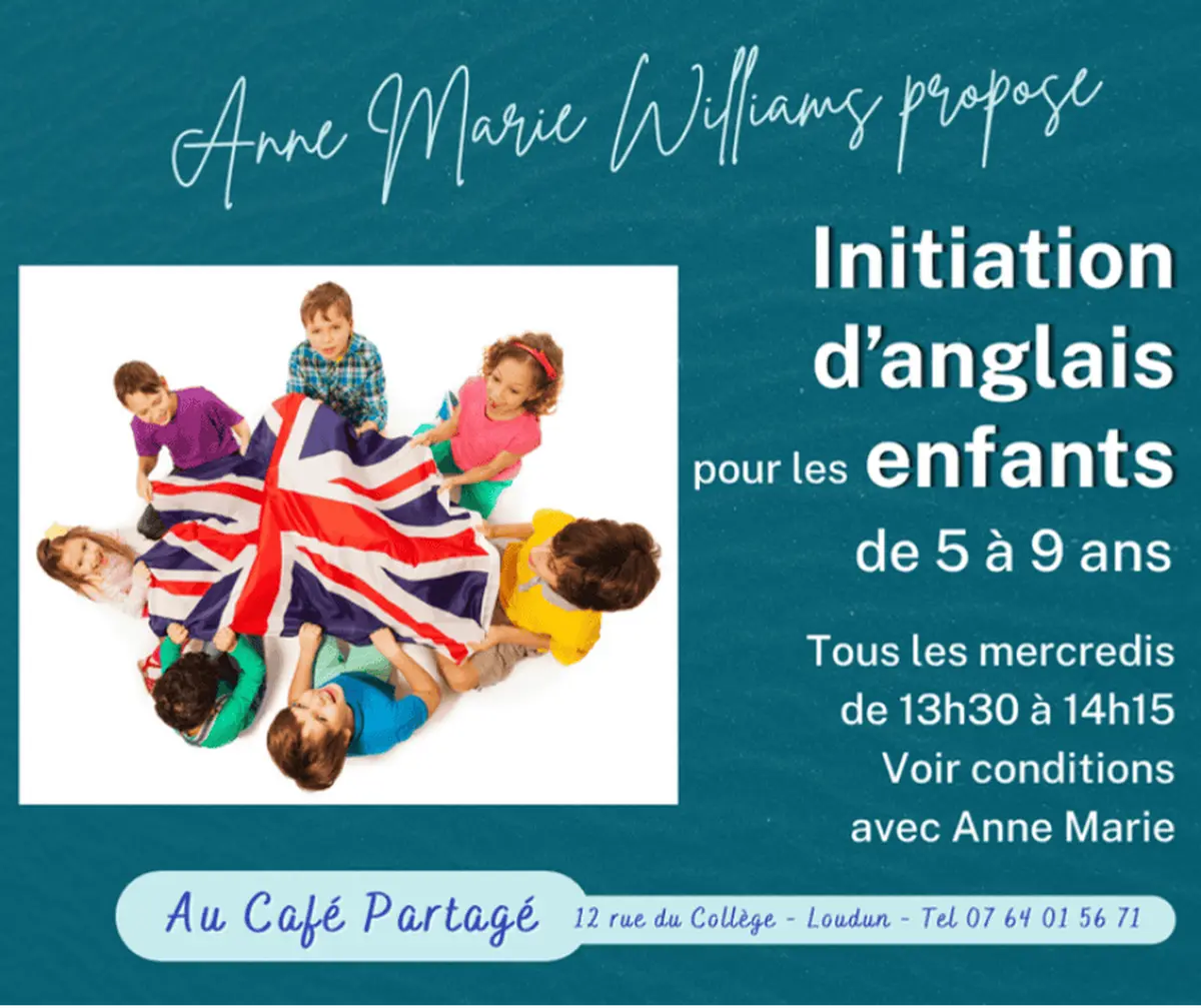 Initiation anglais pour les enfants de 5 à 9 ans