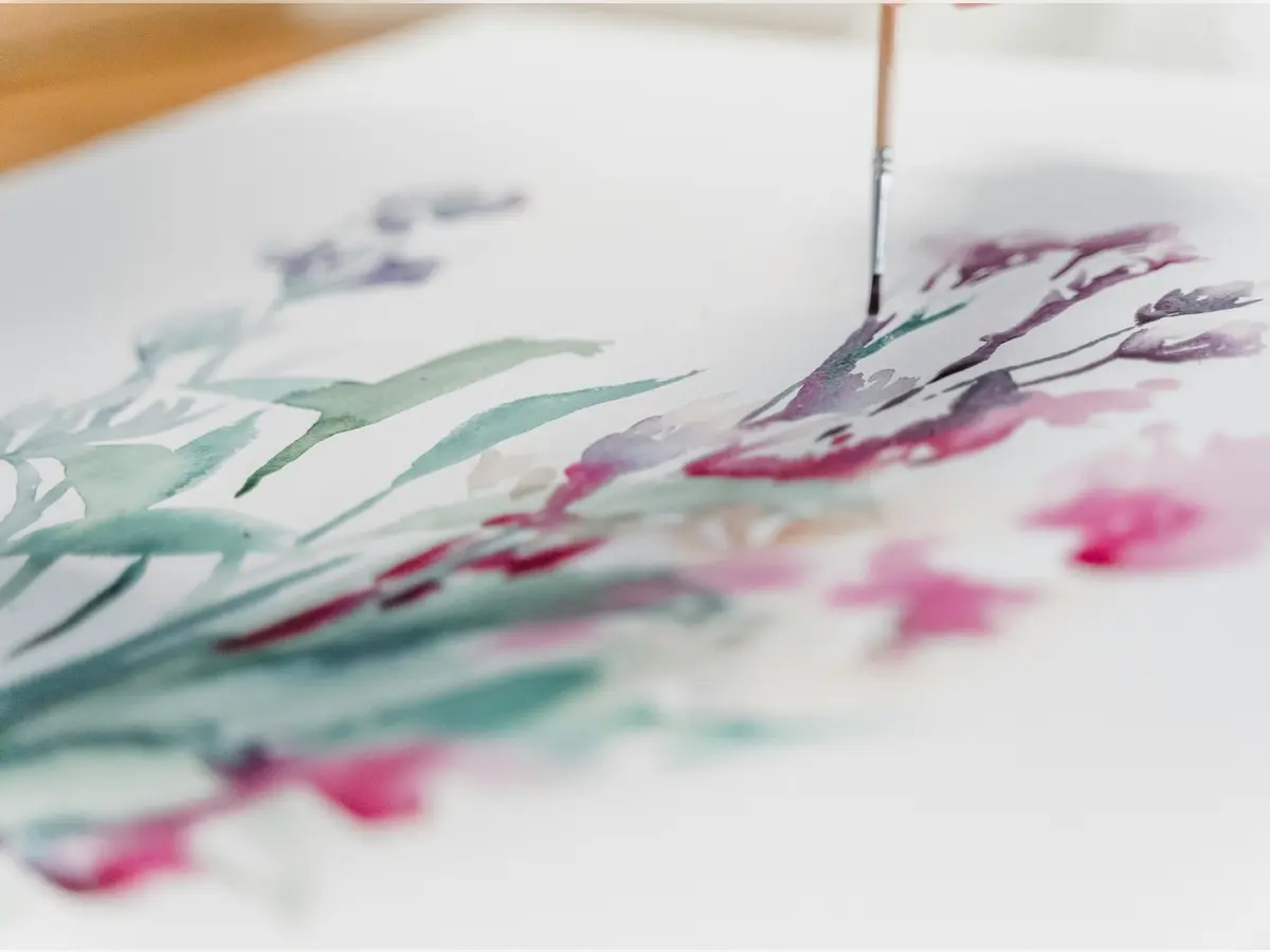 Initiation aquarelle Les ateliers d'Isa