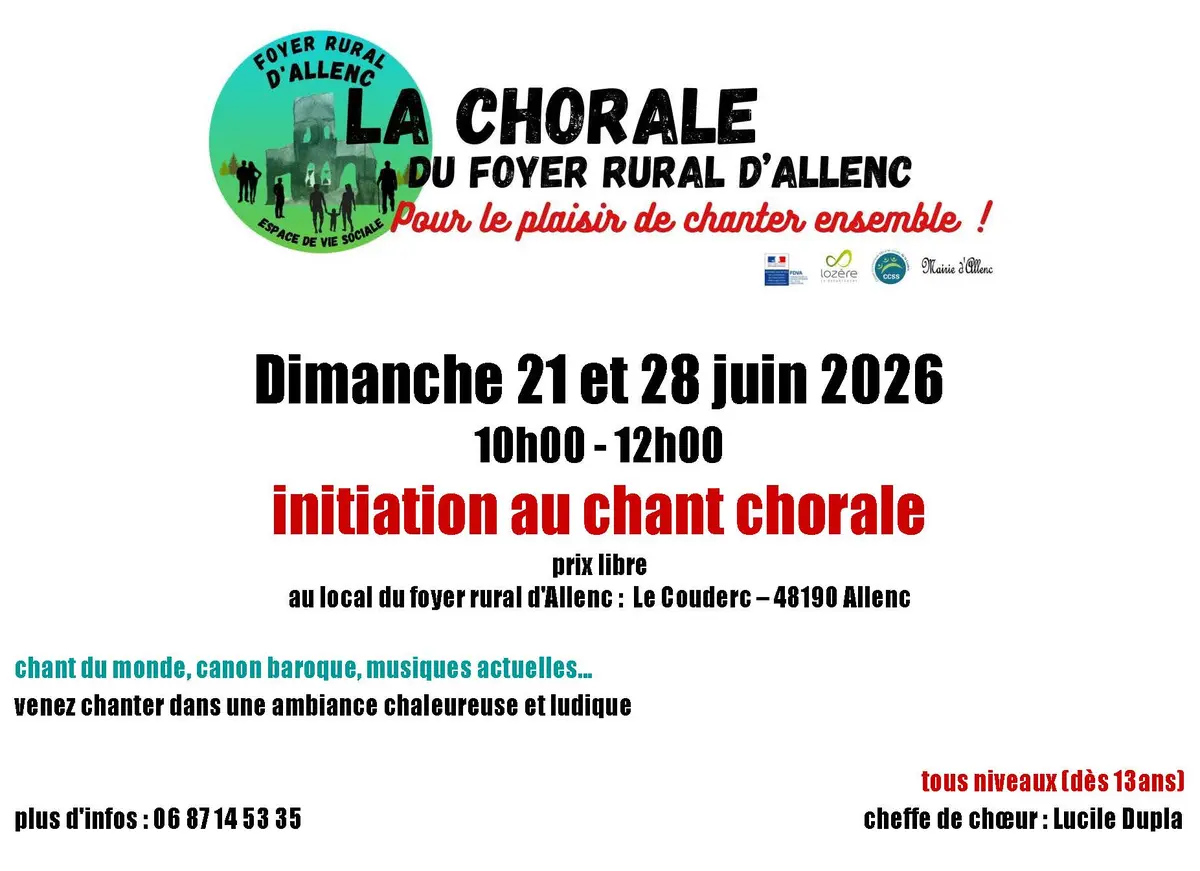 Initiation Au Chant Chorale