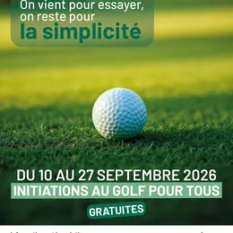 Initiation au golf