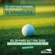 Initiation au golf