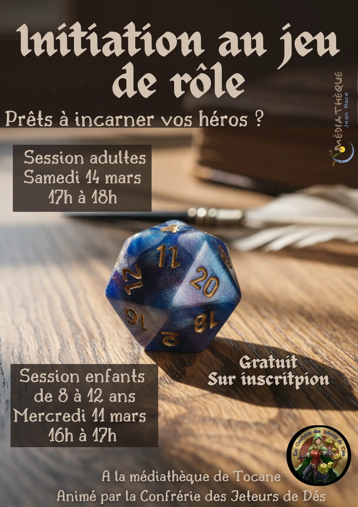 Initiation au jeu de rôle