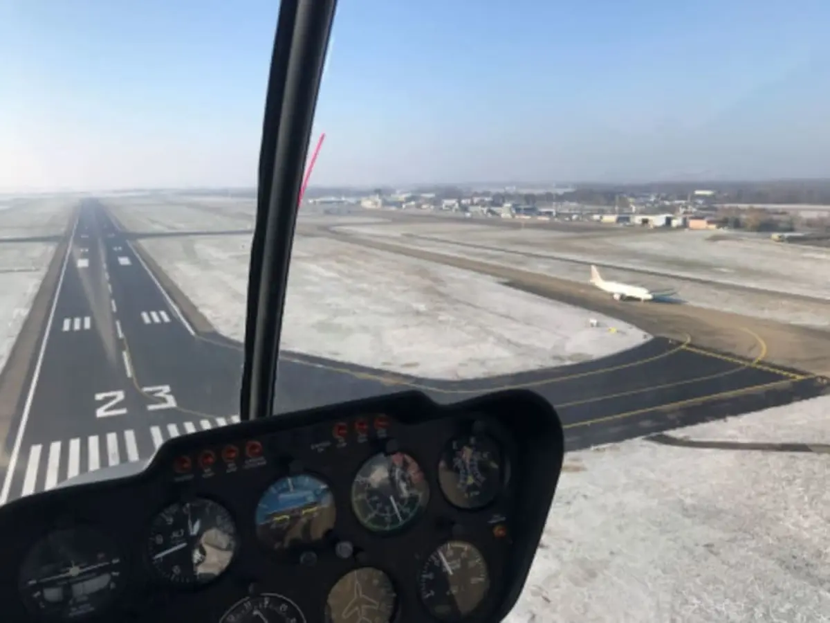 Initiation au pilotage d'hélicoptère R44 à Colmar (68)