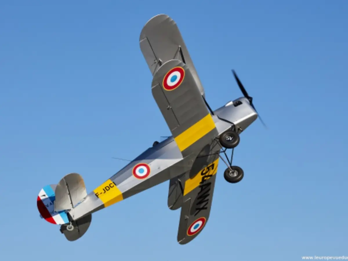 Initiation au pilotage d'ULM multiaxe Stampe SV4-RS à Nancy