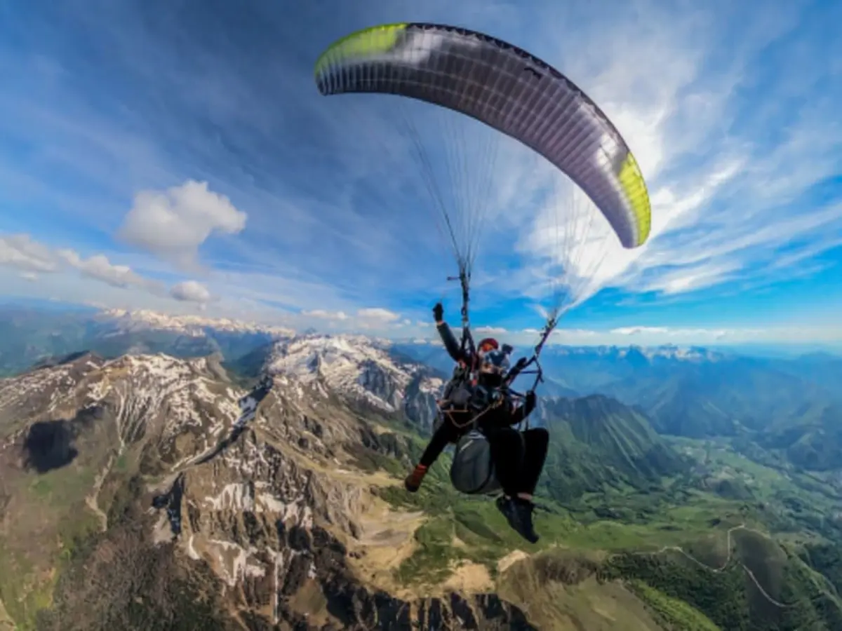 Initiation au pilotage de parapente dans la Vallée d'Aspe (64)