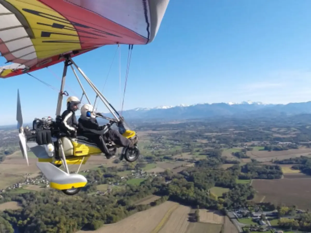 Initiation au pilotage en ULM pendulaire en Béarn (64)