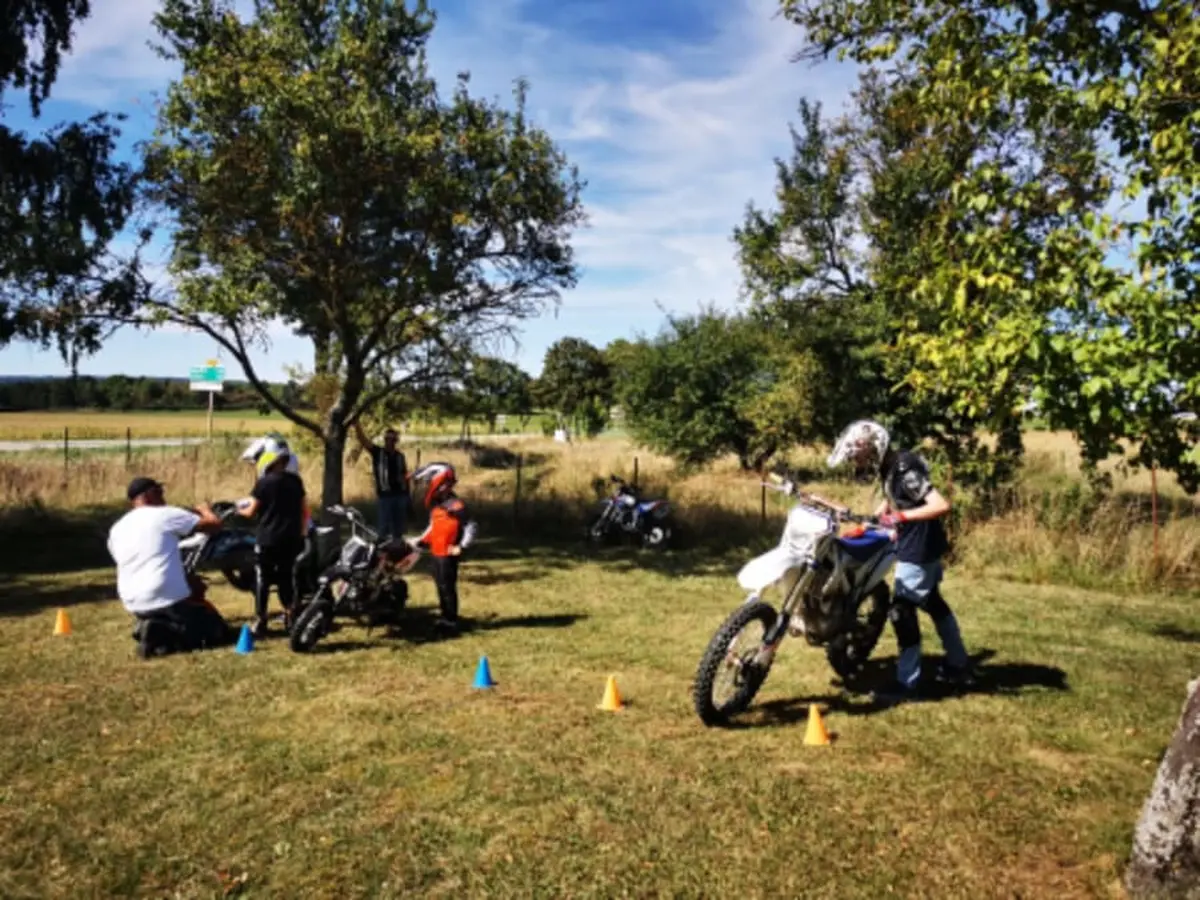 Initiation au Pilotage Moto Enfant en Meurthe-et-Moselle (54)
