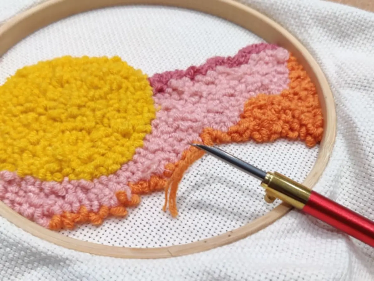 Initiation au Punch Needle à Saint-Étienne (42)