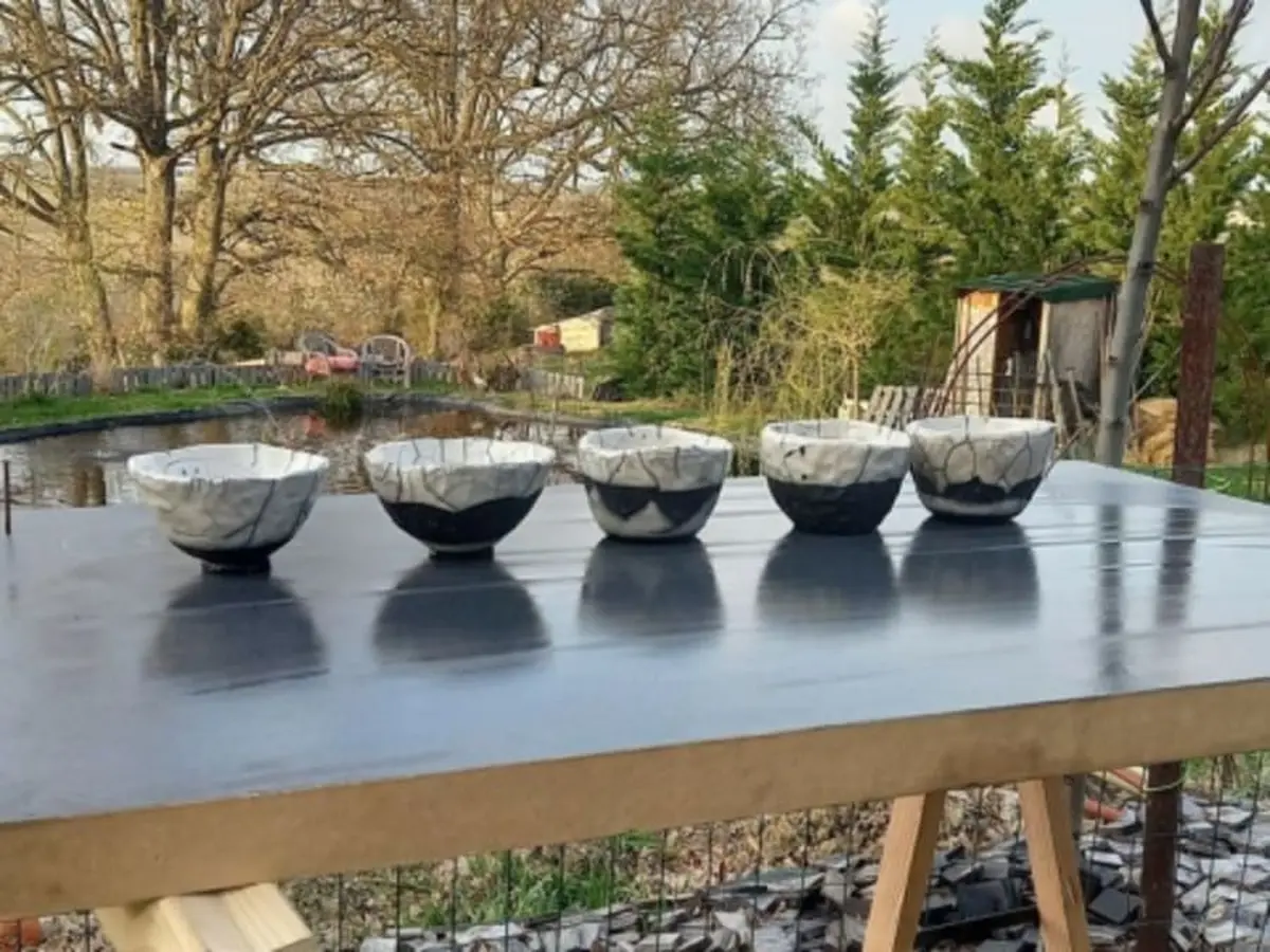 Initiation au raku  sur 2 jours à Mazerolles-du-Razès (11)