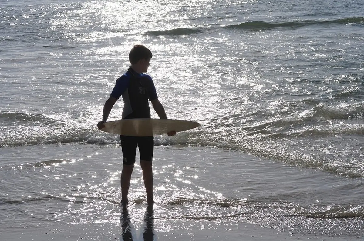 Initiation au skimboard