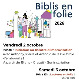 Initiation Au Théâtre D'Improvisation Théâtrale