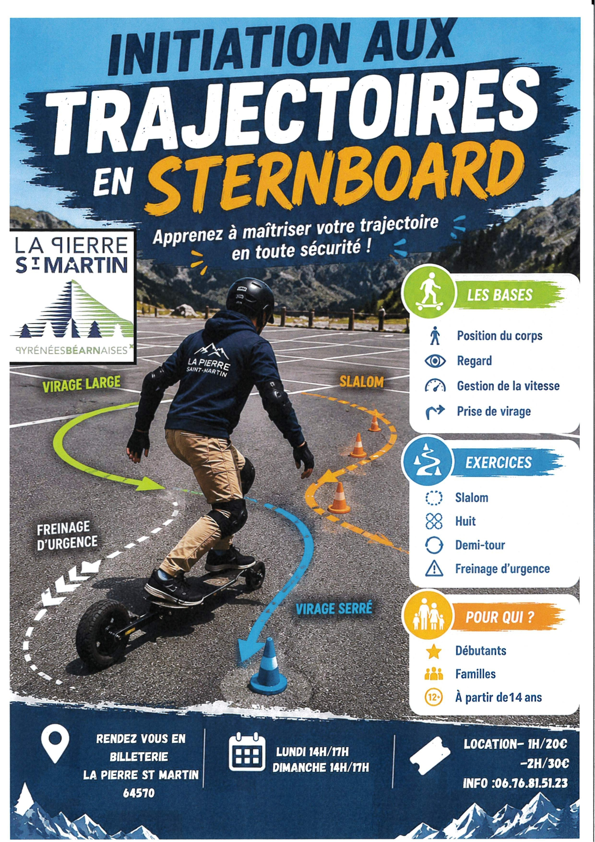 Initiation aux trajectoires en Sternboar