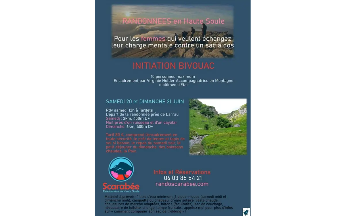 Initiation bivouac