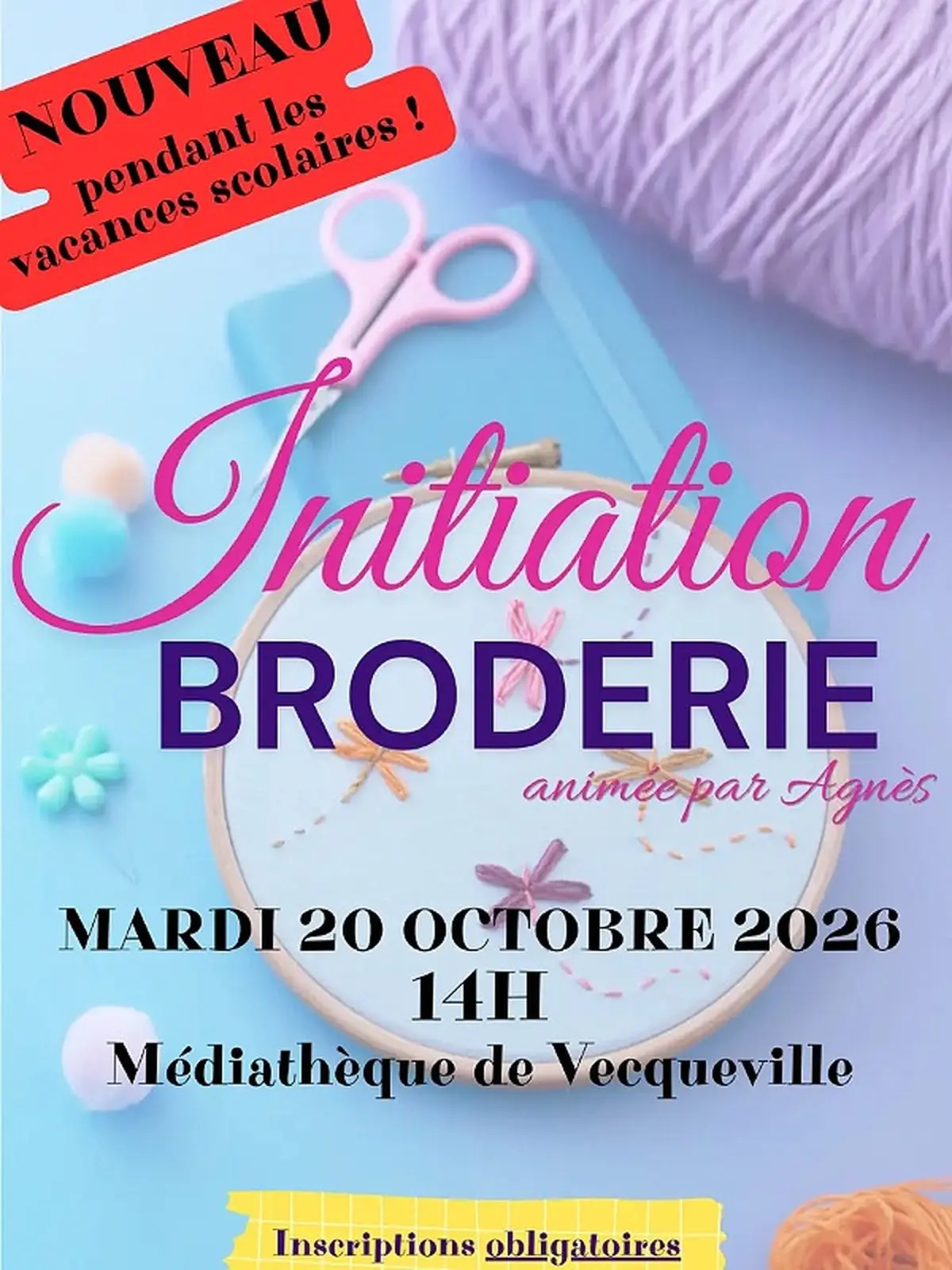 Initiation Broderie