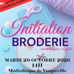 Initiation Broderie