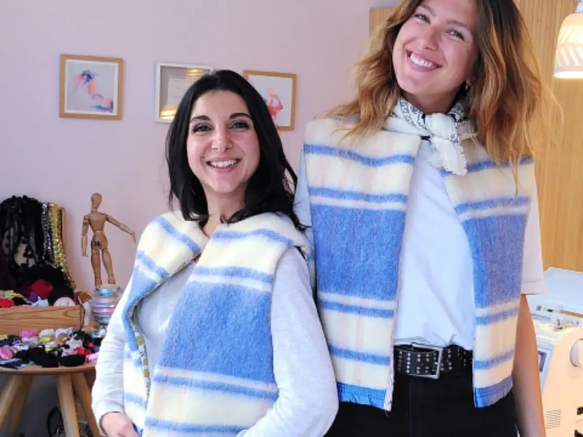 Initiation couture gilet upcyclé à Paris 11ème