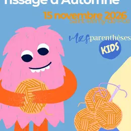 Initiation créative enfants - Tissage automnal