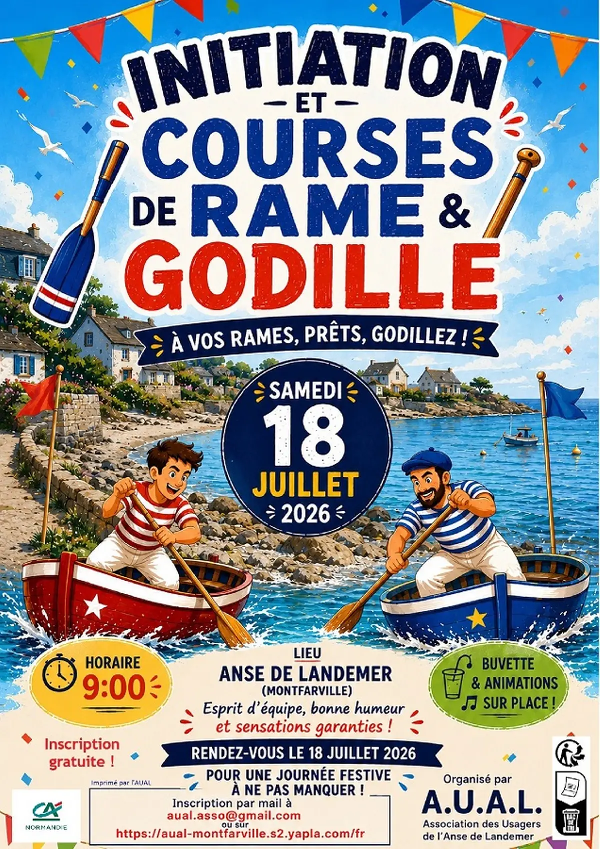 Initiation et Courses de Rame et Godille