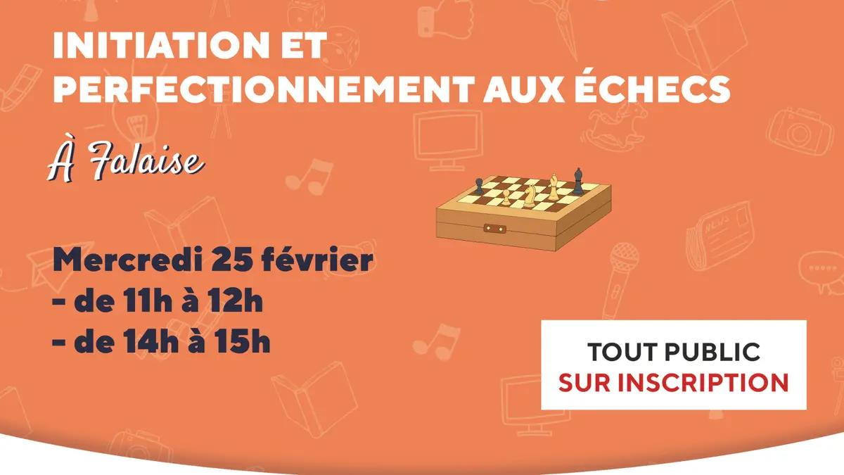 Initiation et perfectionnement aux échecs