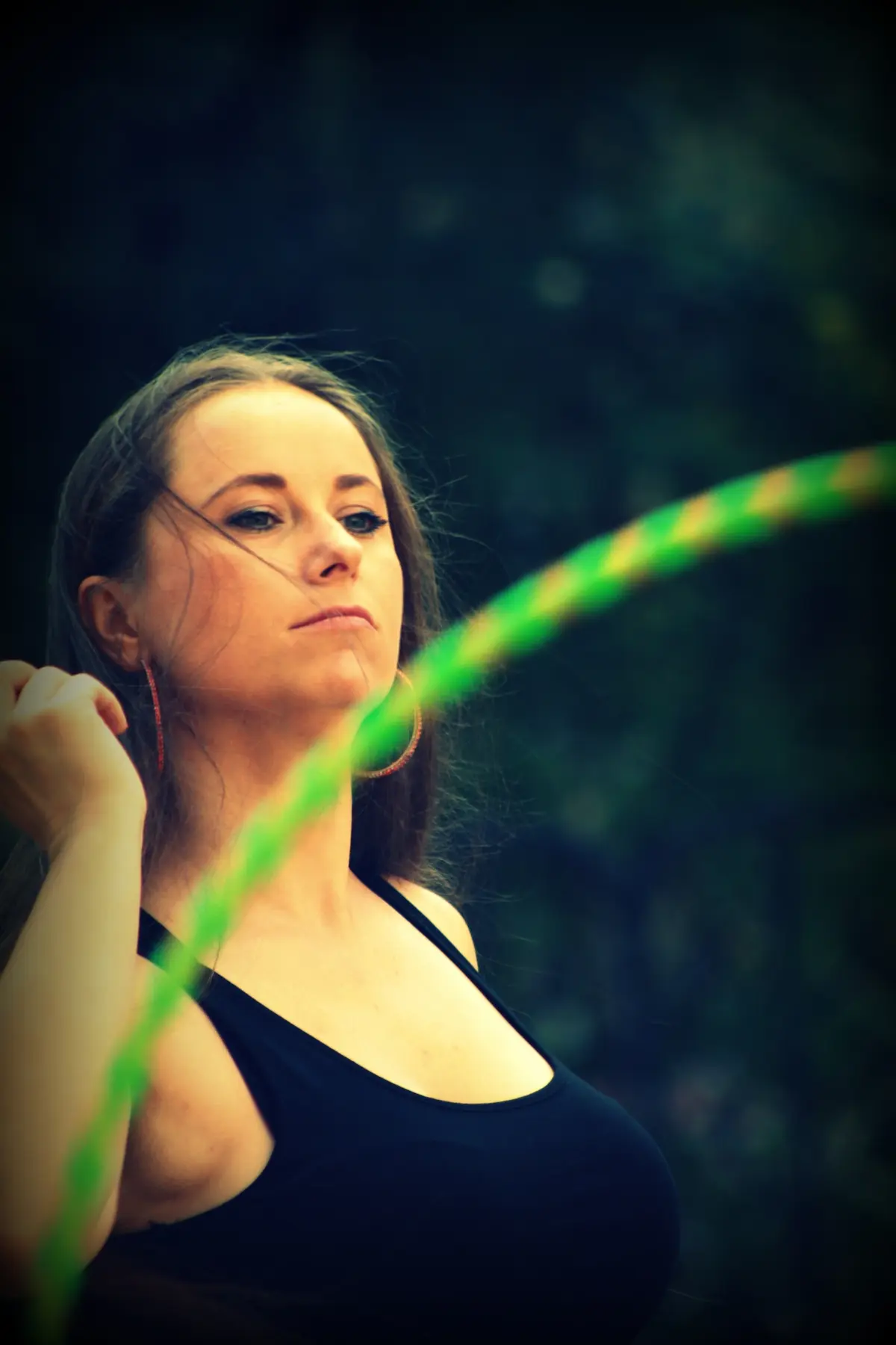 Initiation Hula-Hoop à la ferme