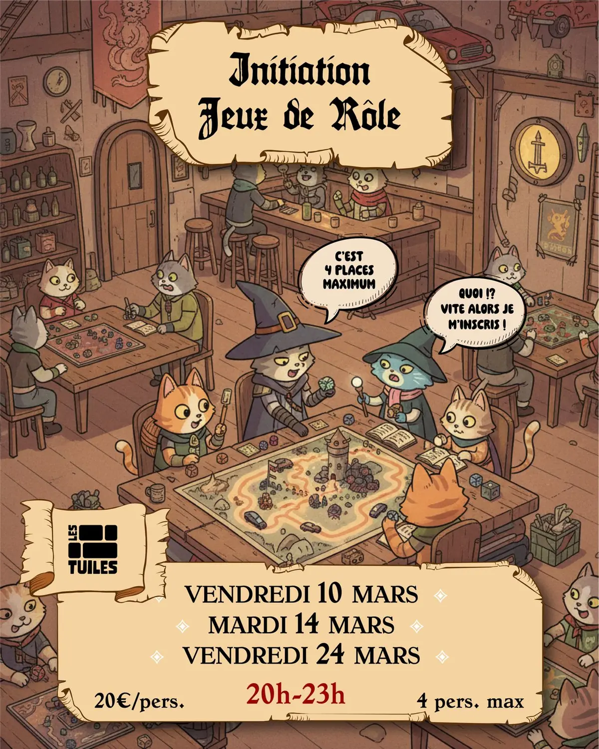 Initiation JDR (jeu de rôle)