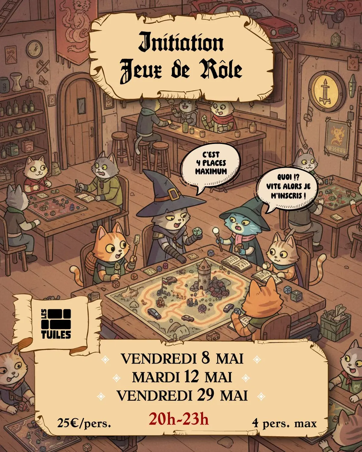 Initiation JDR (jeu de rôle)