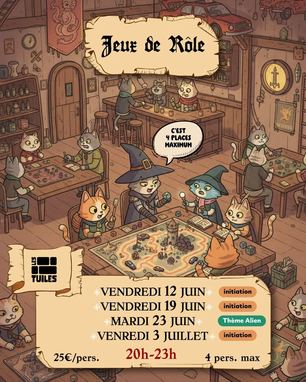Initiation JDR (jeu de rôle)