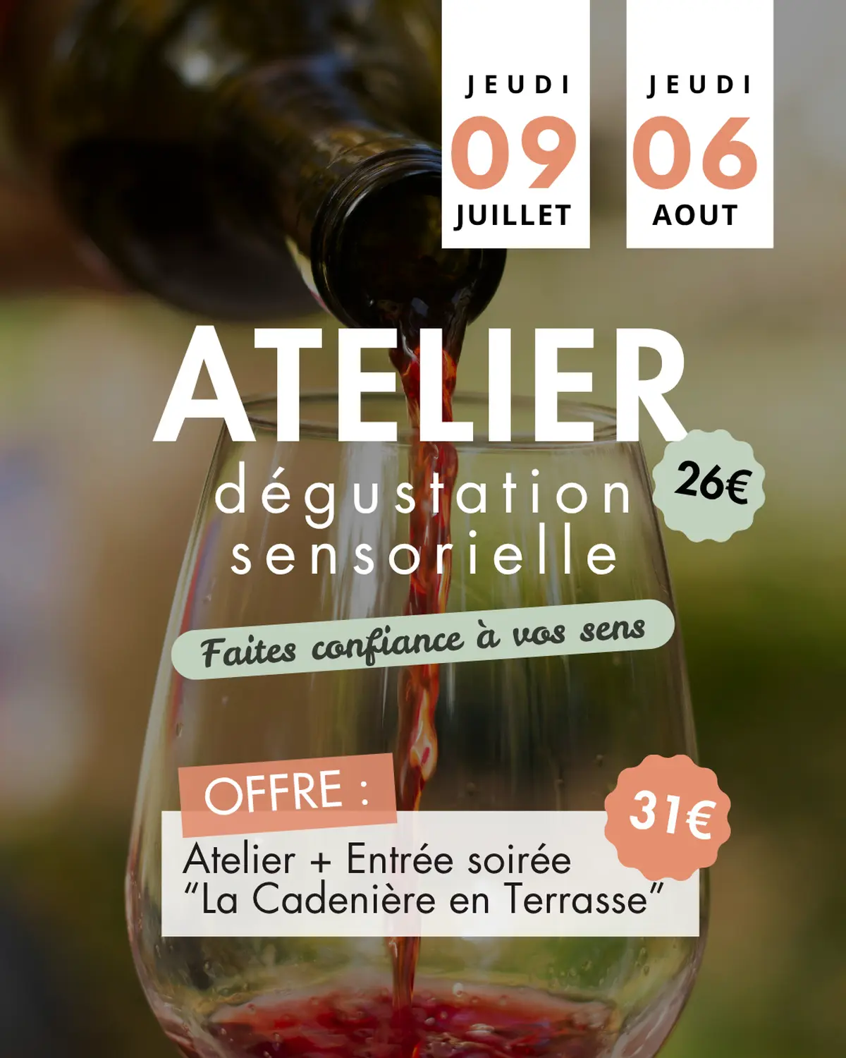 Initiation ludique à la dégustation
