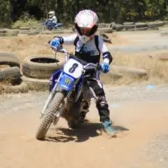 Initiation moto-cross à Pont-d'Ain (01)