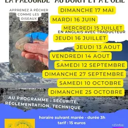 Initiation pêche à pied traduction en anglais