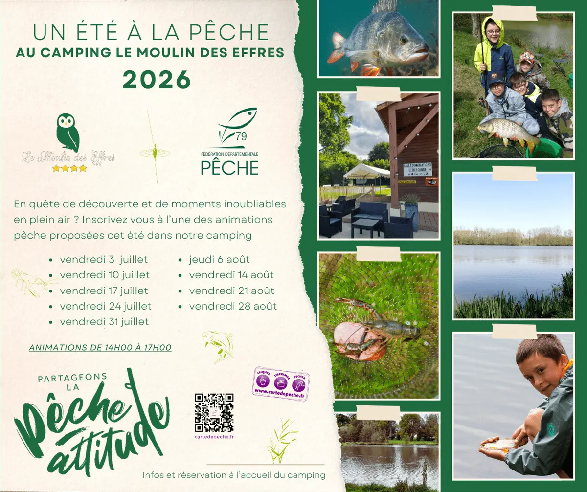 Initiation pêche - Un été au contact de la nature !