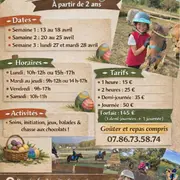 Initiation Poney - Vacances de Pâcques