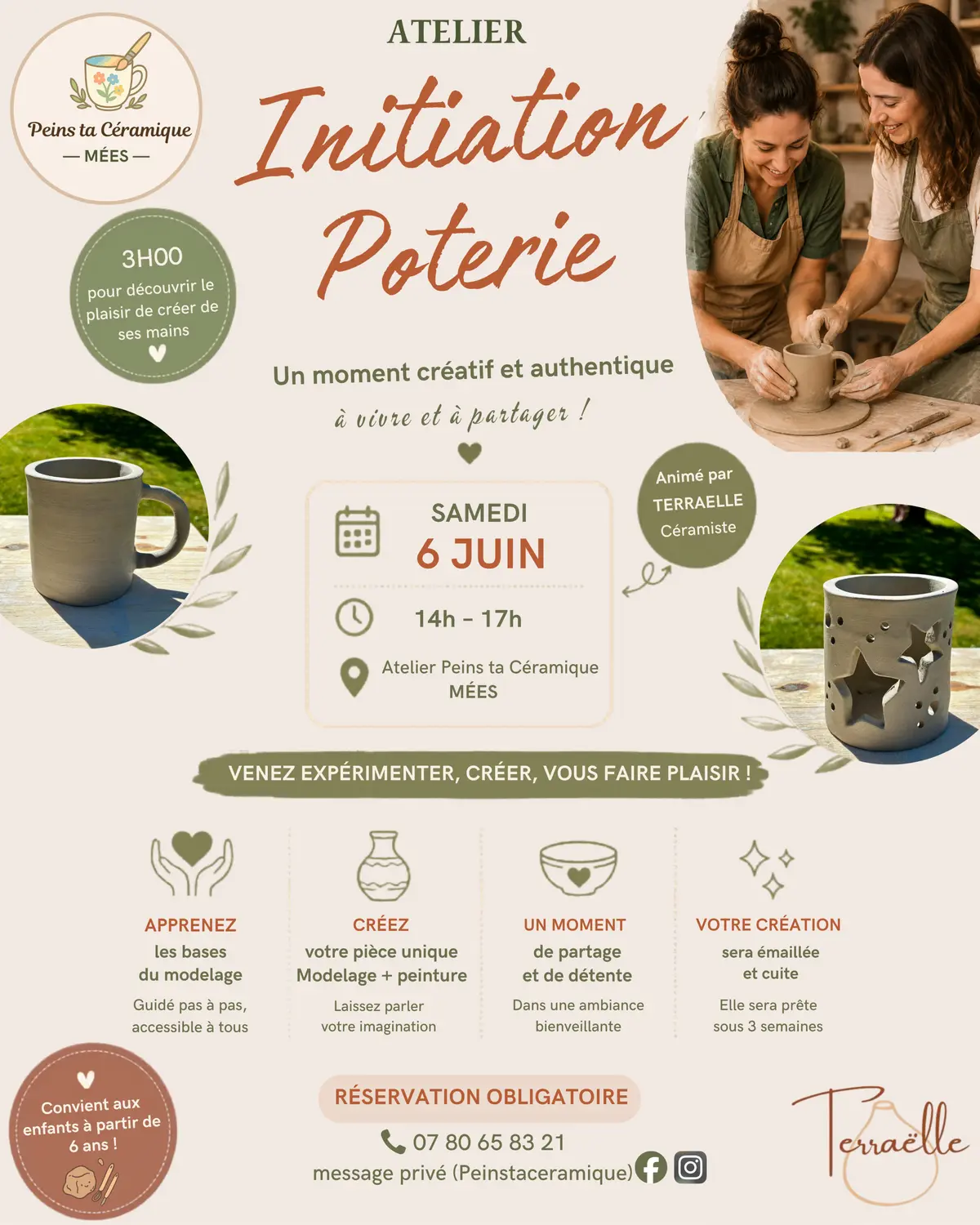 Initiation poterie