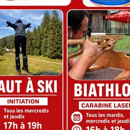 Initiation saut à ski