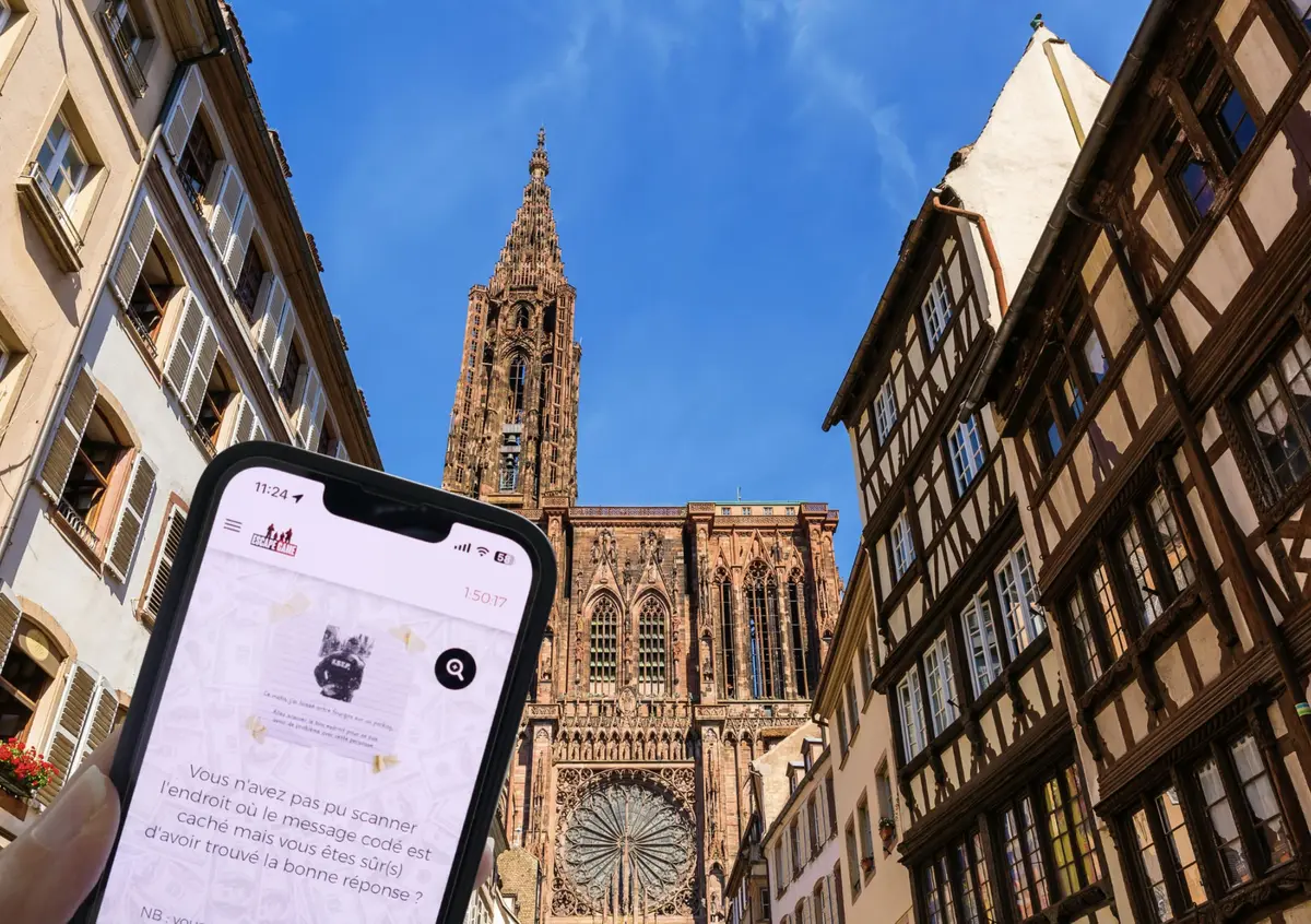 Insolit’PROD à Strasbourg : une sortie originale pour vivre un escape game grandeur nature sur smartphone