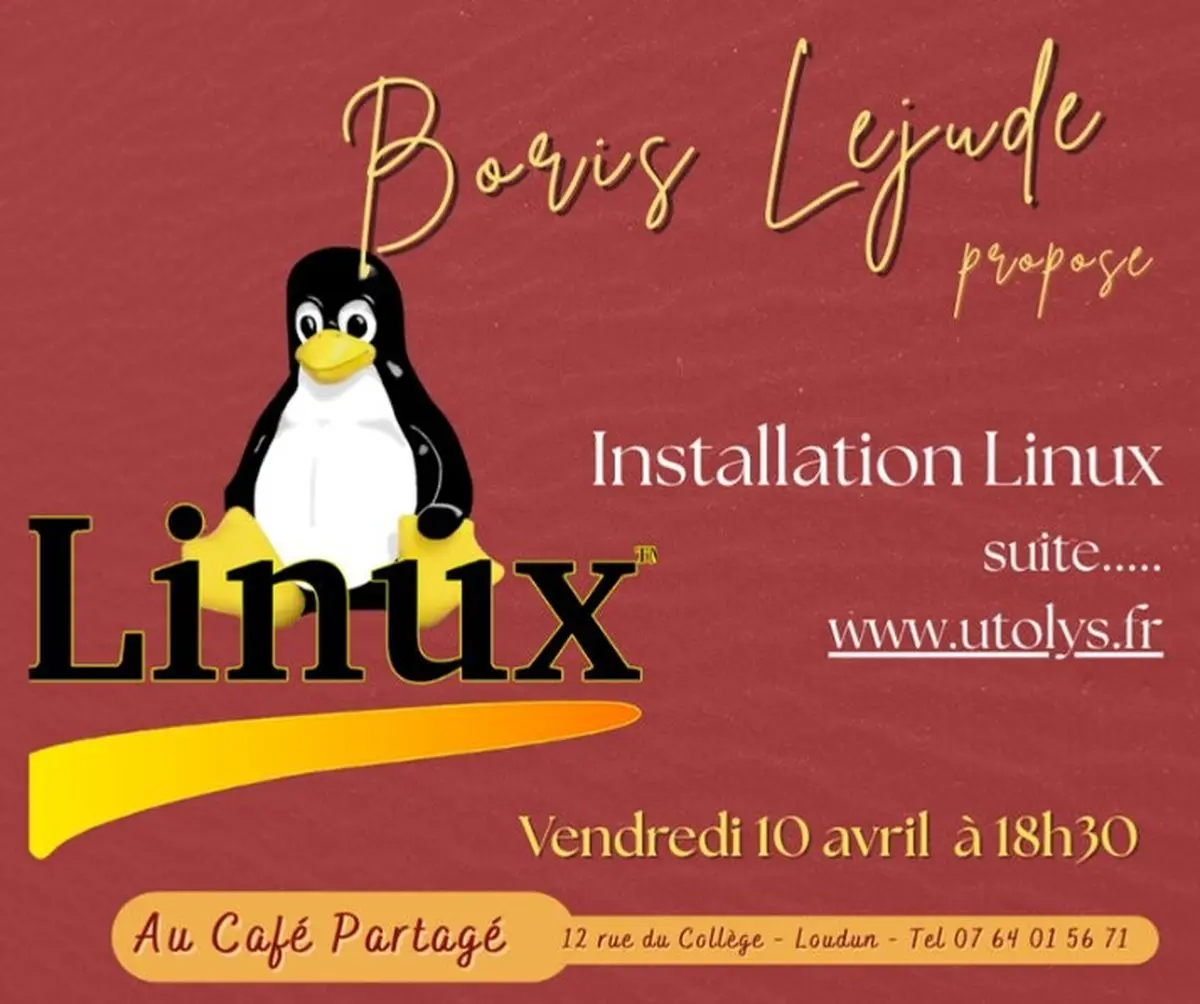 Installation Linux, suite... par Boris Lejude
