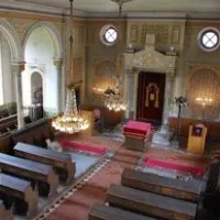 Intérieur de la synagogue de Benfeld du XIXe siècle DR