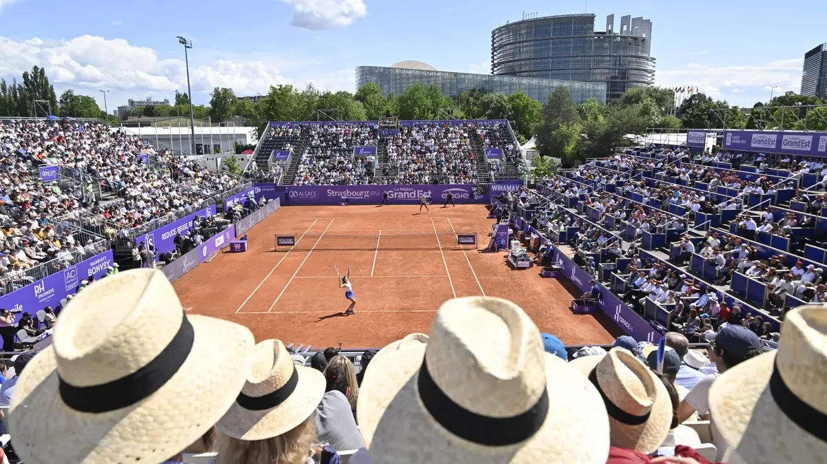 Tournoi de tennis - Internationaux de Strasbourg 