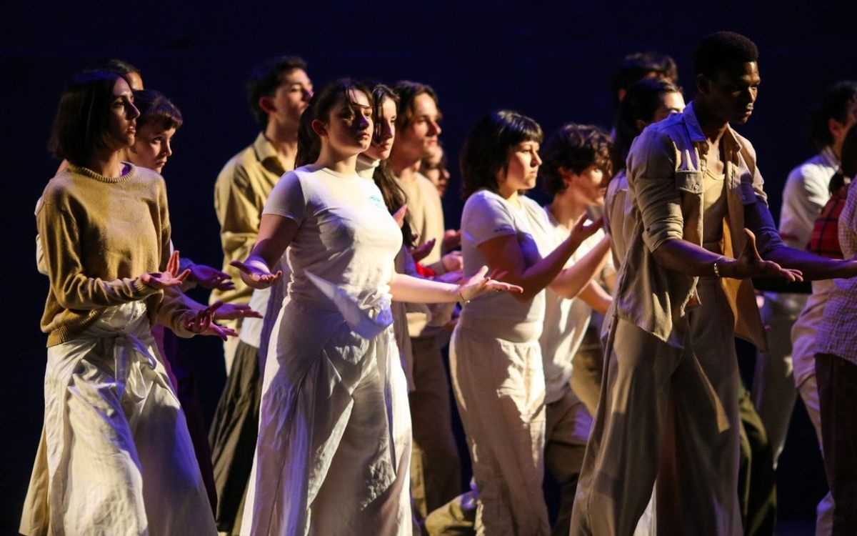 Comédiens sur scène